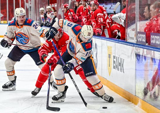 Russia Ice Hockey Kontinental League Spartak - Dragons