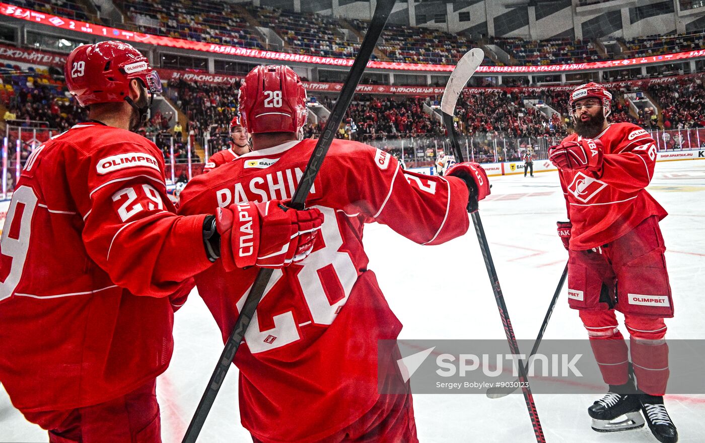 Russia Ice Hockey Kontinental League Spartak - Dragons
