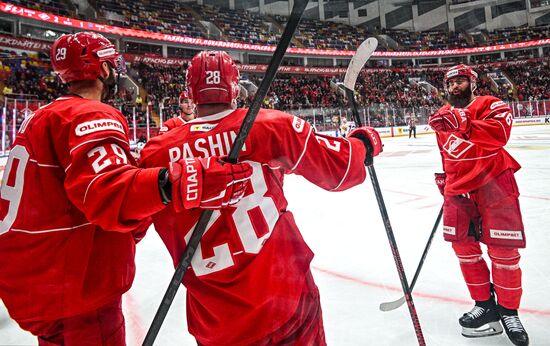 Russia Ice Hockey Kontinental League Spartak - Dragons