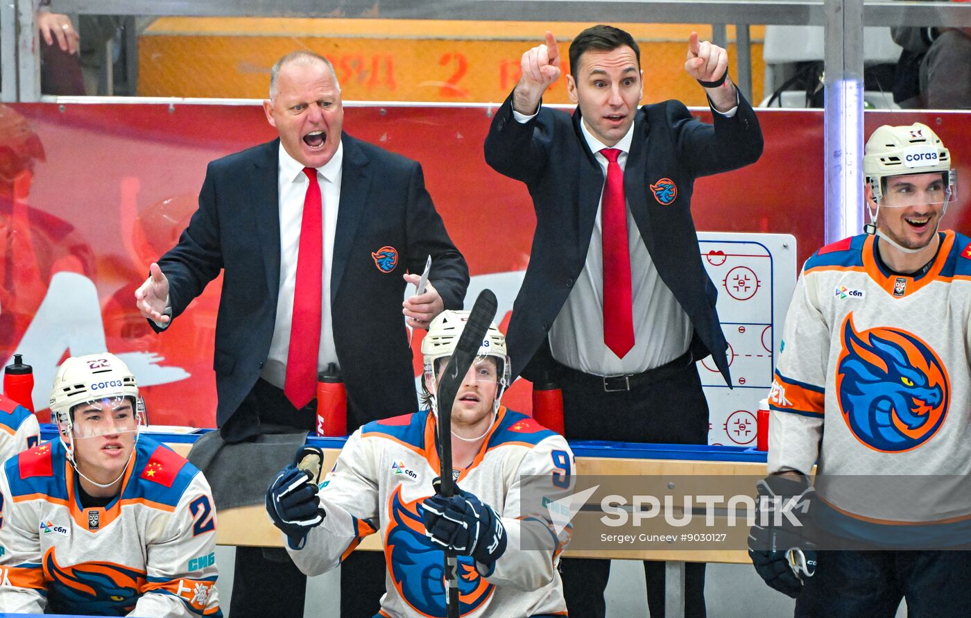 Russia Ice Hockey Kontinental League Spartak - Dragons