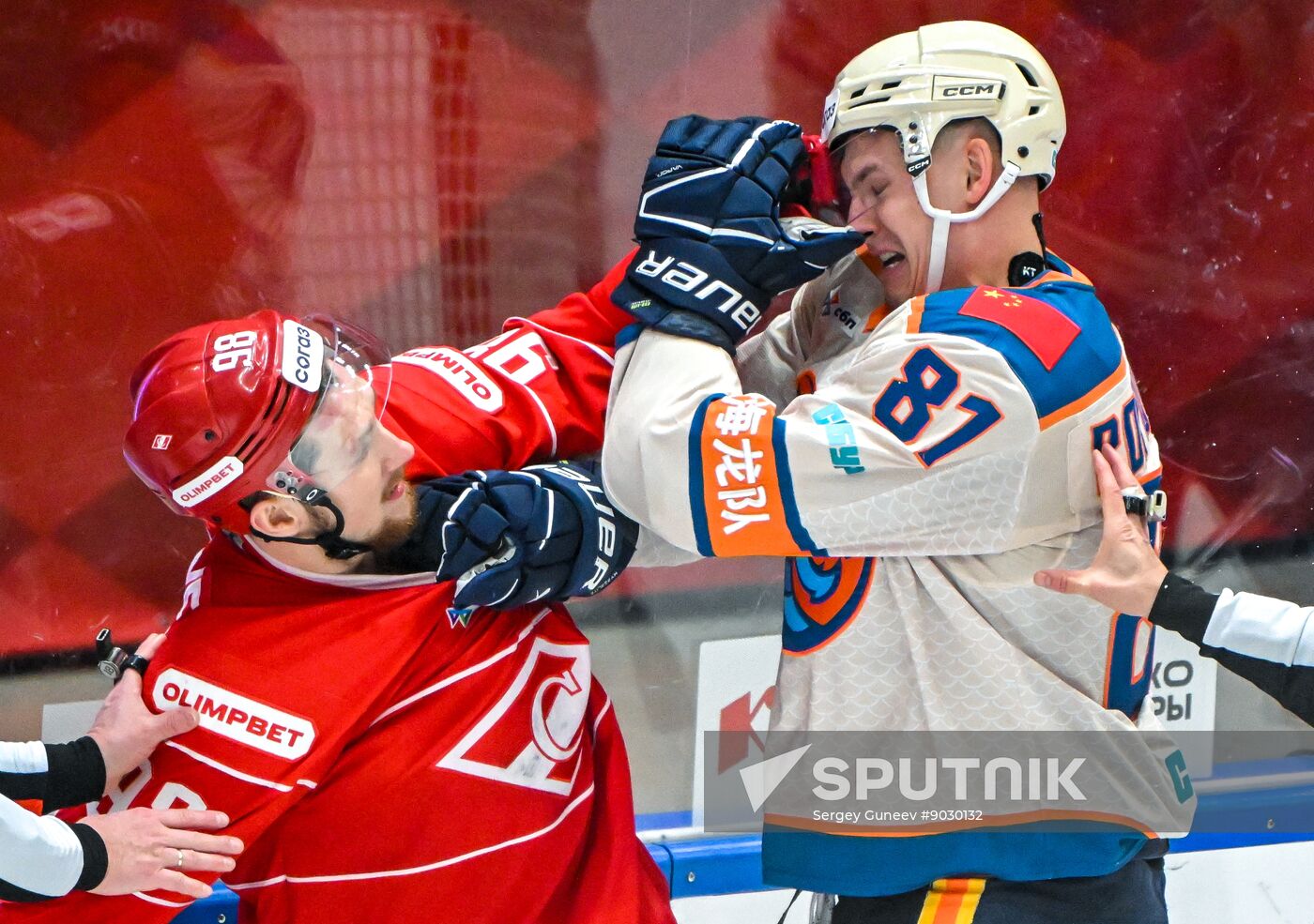 Russia Ice Hockey Kontinental League Spartak - Dragons