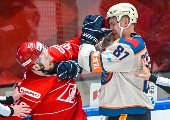 Russia Ice Hockey Kontinental League Spartak - Dragons