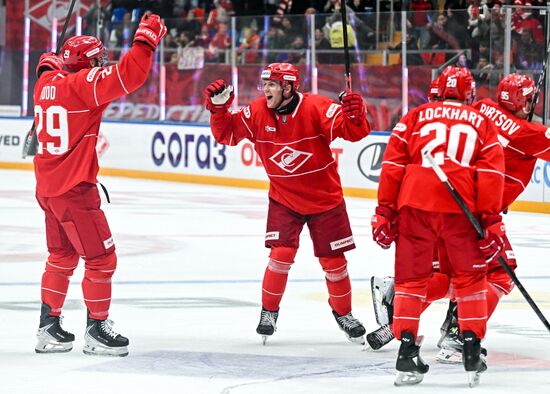 Russia Ice Hockey Kontinental League Spartak - Dragons