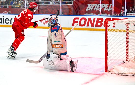 Russia Ice Hockey Kontinental League Spartak - Dragons