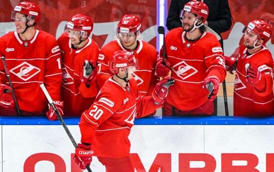 Russia Ice Hockey Kontinental League Spartak - Dragons