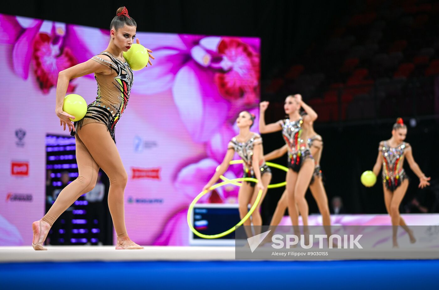 Russia Rhythmic Gymnastics Top Gymnasts Cup