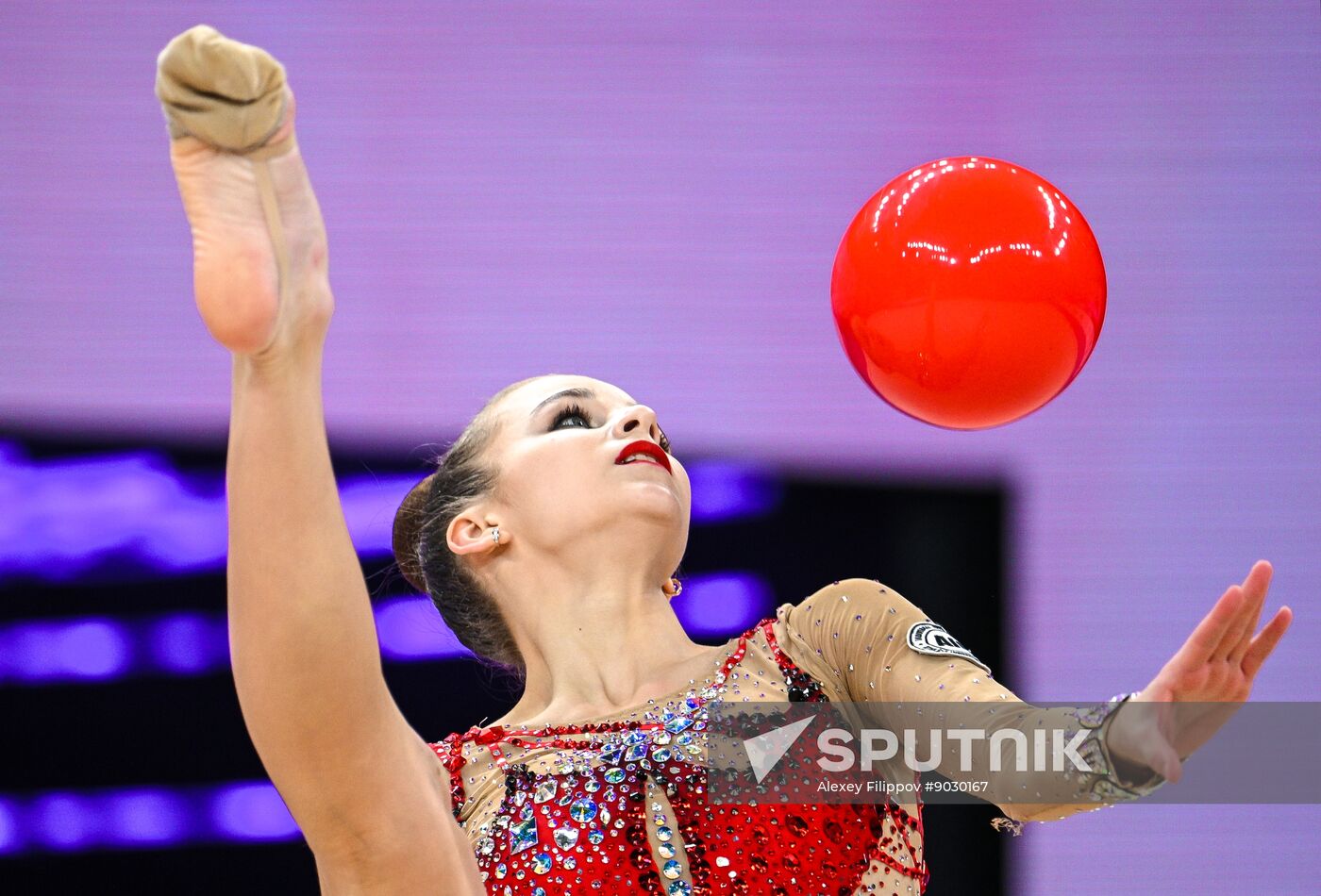 Russia Rhythmic Gymnastics Top Gymnasts Cup