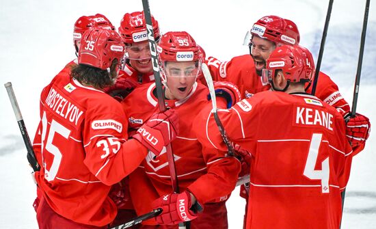 Russia Ice Hockey Kontinental League Spartak - Dragons
