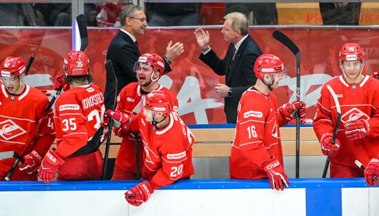 Russia Ice Hockey Kontinental League Spartak - Dragons