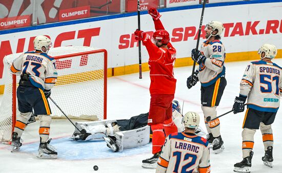 Russia Ice Hockey Kontinental League Spartak - Dragons