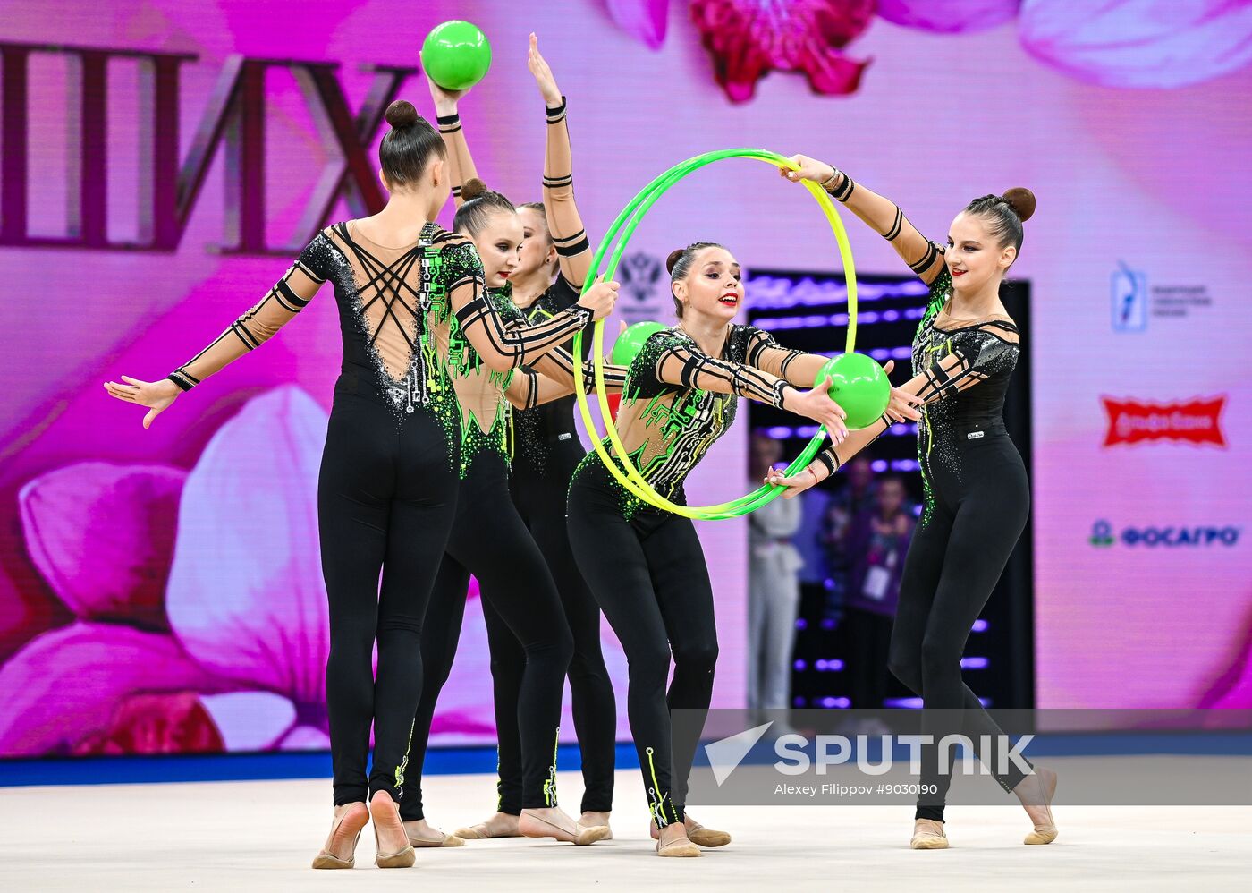 Russia Rhythmic Gymnastics Top Gymnasts Cup