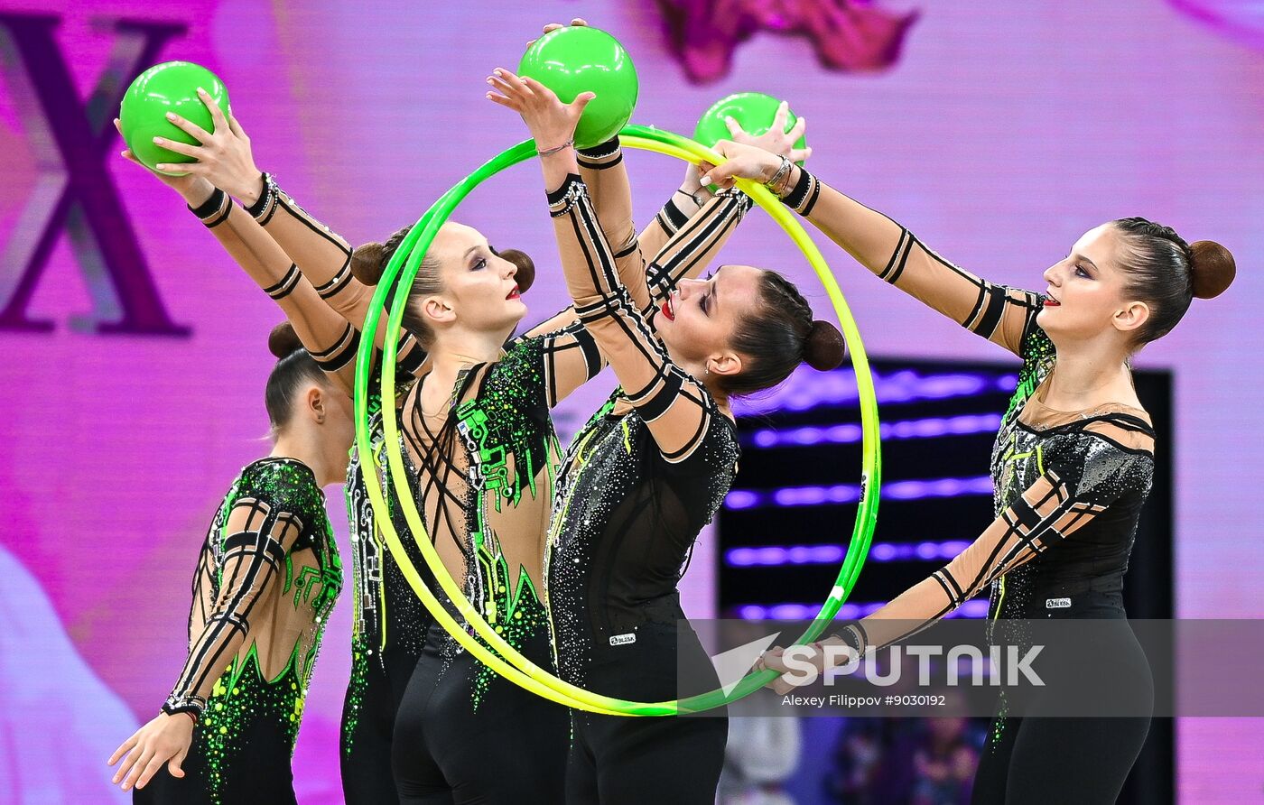 Russia Rhythmic Gymnastics Top Gymnasts Cup