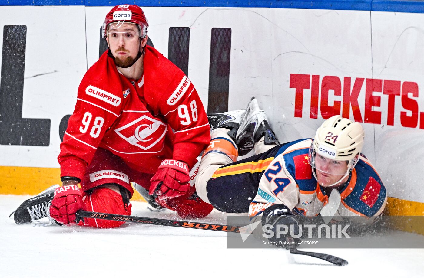 Russia Ice Hockey Kontinental League Spartak - Dragons
