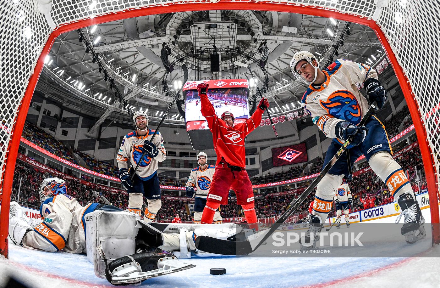 Russia Ice Hockey Kontinental League Spartak - Dragons