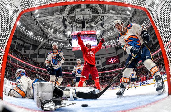 Russia Ice Hockey Kontinental League Spartak - Dragons