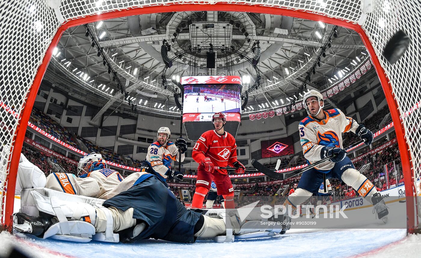 Russia Ice Hockey Kontinental League Spartak - Dragons