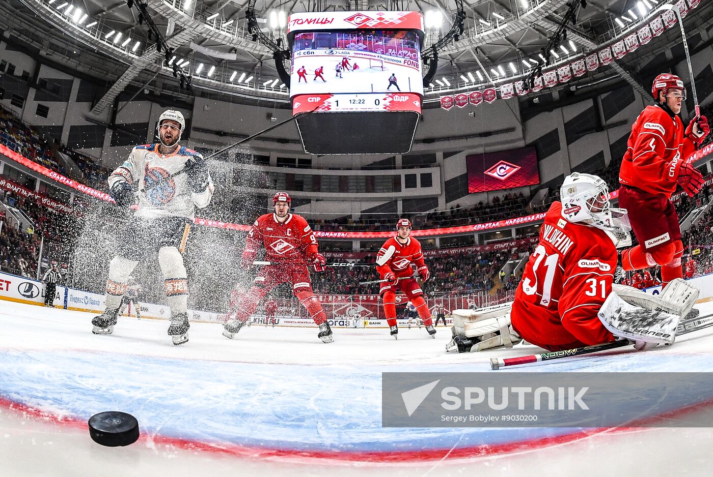 Russia Ice Hockey Kontinental League Spartak - Dragons