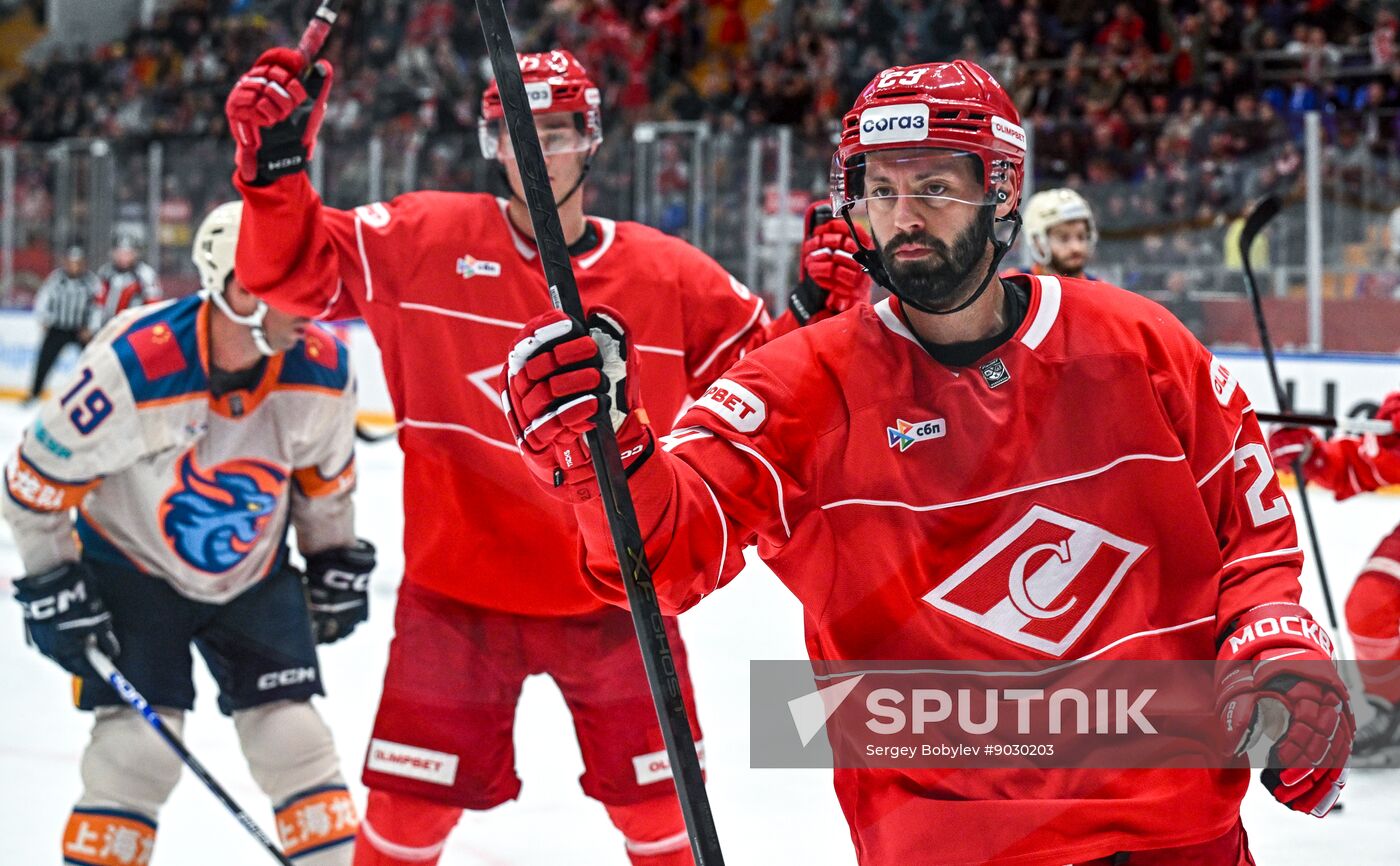 Russia Ice Hockey Kontinental League Spartak - Dragons