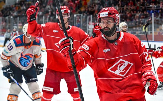Russia Ice Hockey Kontinental League Spartak - Dragons