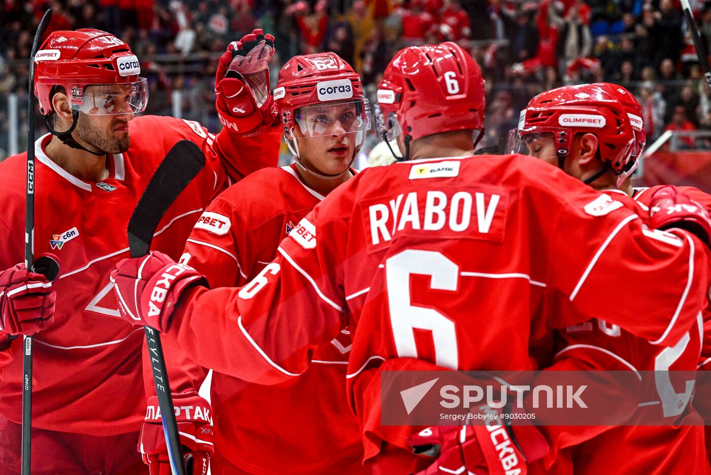 Russia Ice Hockey Kontinental League Spartak - Dragons