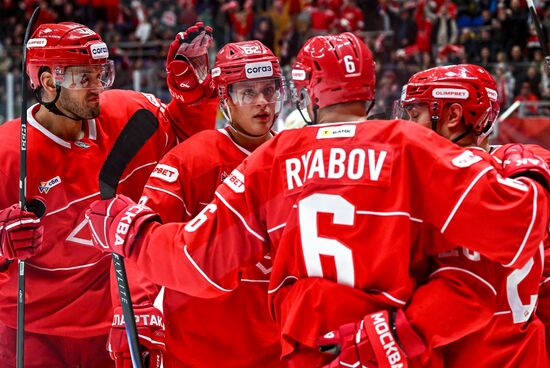Russia Ice Hockey Kontinental League Spartak - Dragons