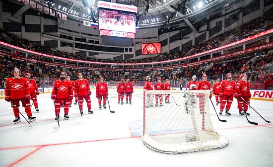Russia Ice Hockey Kontinental League Spartak - Dragons