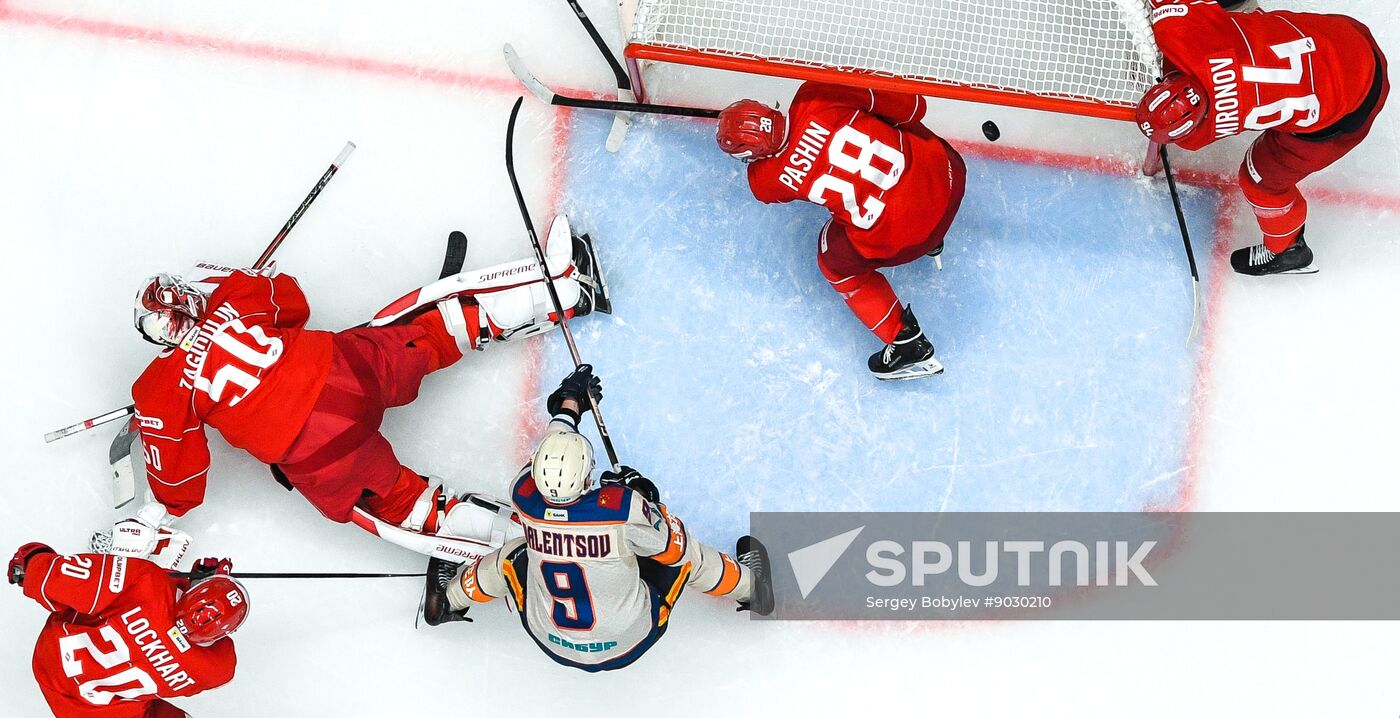 Russia Ice Hockey Kontinental League Spartak - Dragons