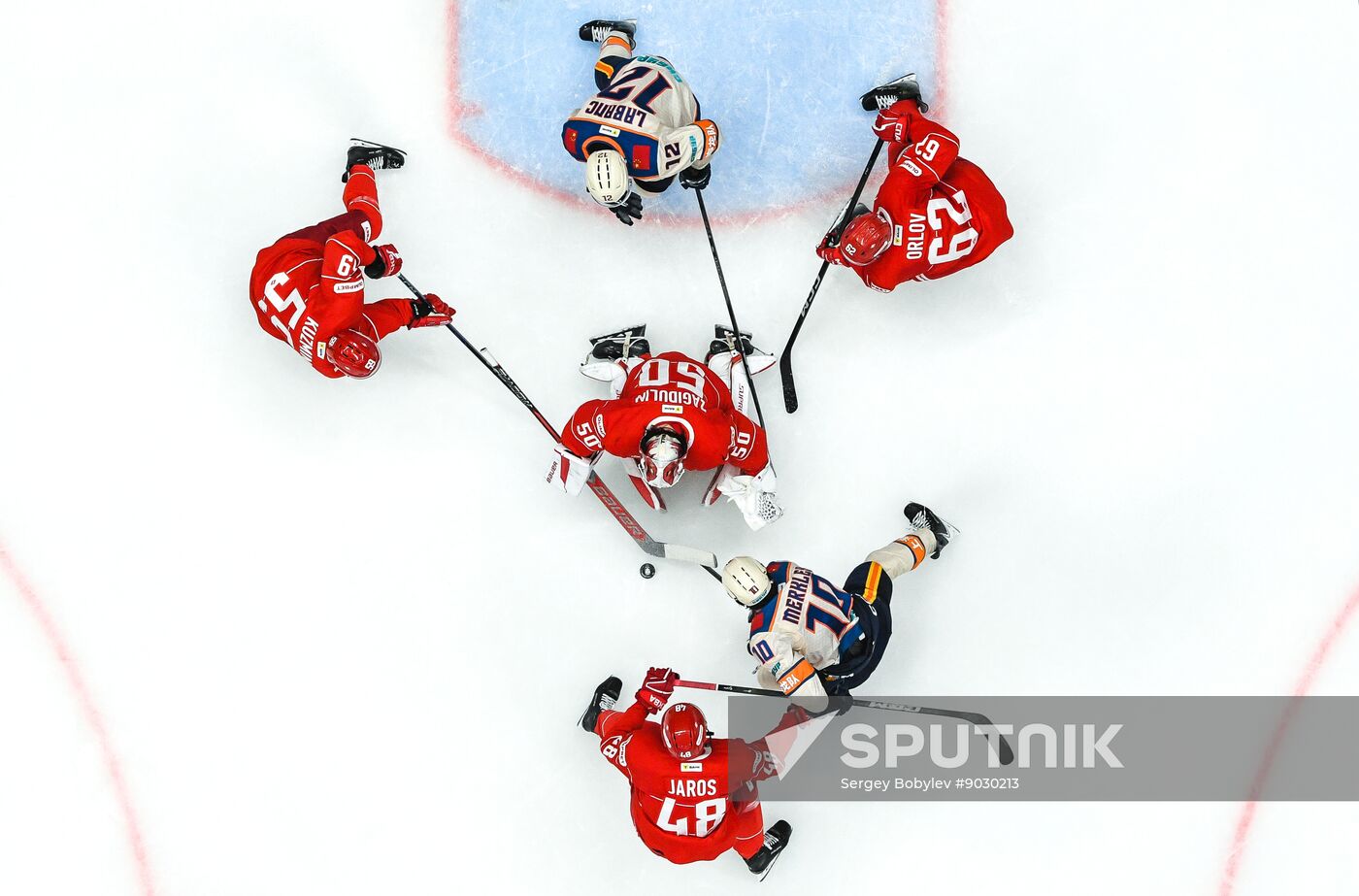 Russia Ice Hockey Kontinental League Spartak - Dragons