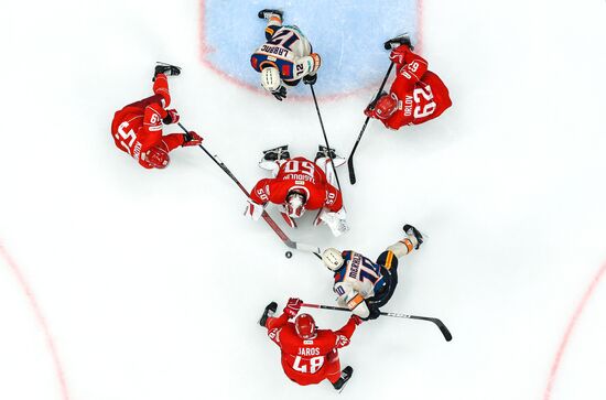 Russia Ice Hockey Kontinental League Spartak - Dragons