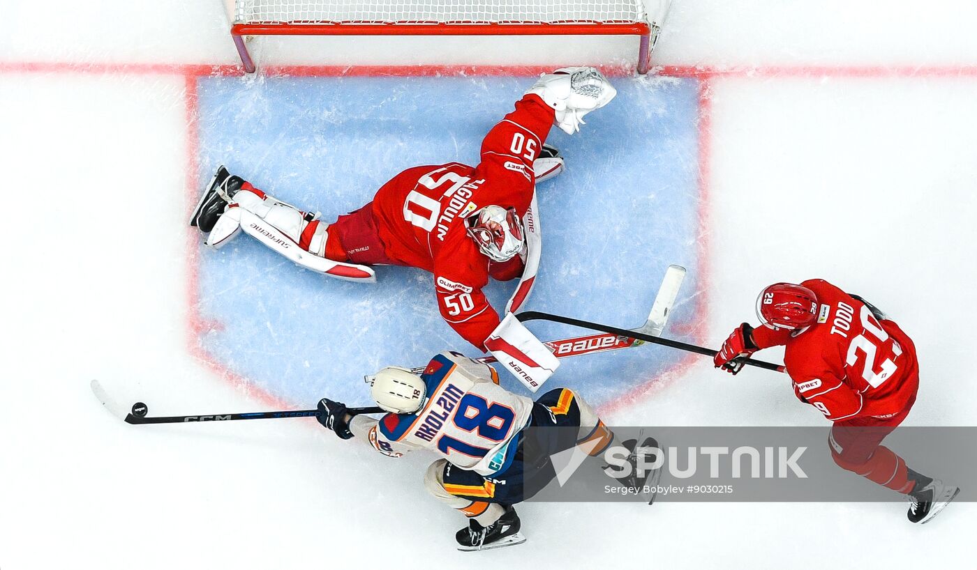 Russia Ice Hockey Kontinental League Spartak - Dragons