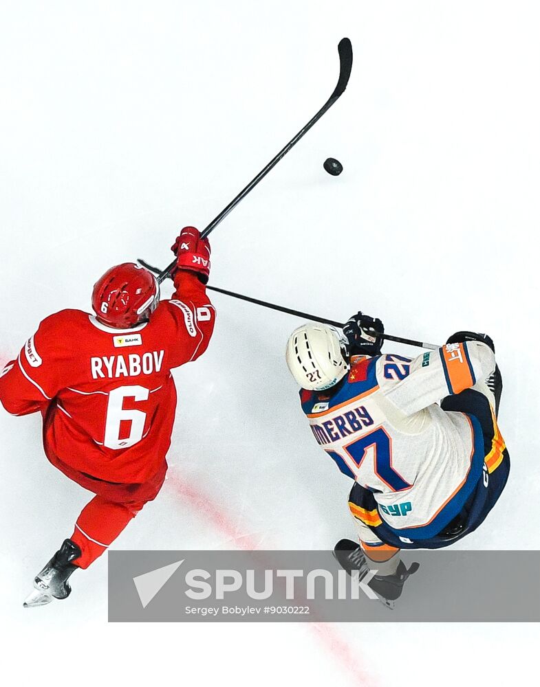 Russia Ice Hockey Kontinental League Spartak - Dragons