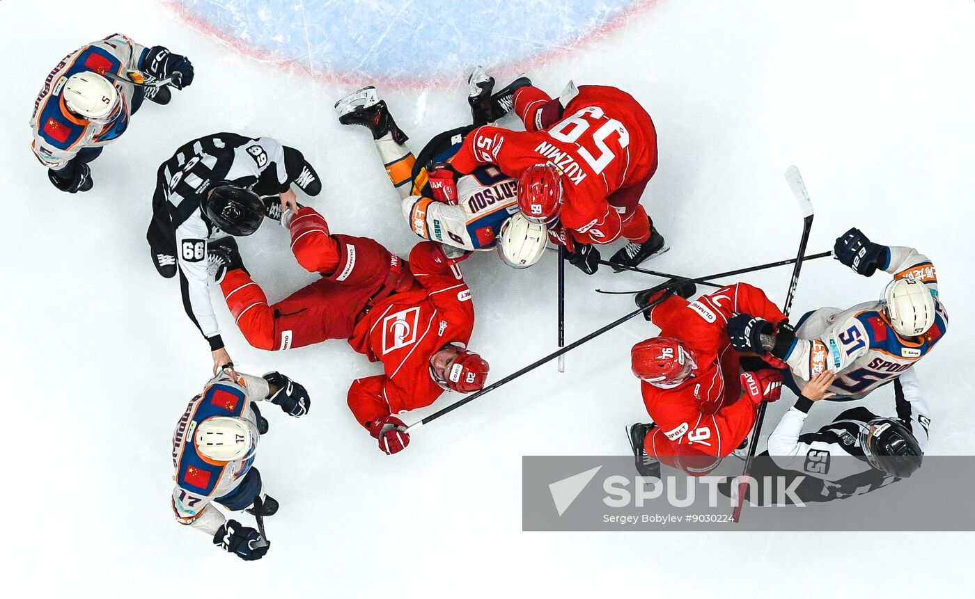 Russia Ice Hockey Kontinental League Spartak - Dragons