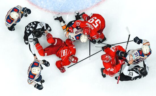 Russia Ice Hockey Kontinental League Spartak - Dragons