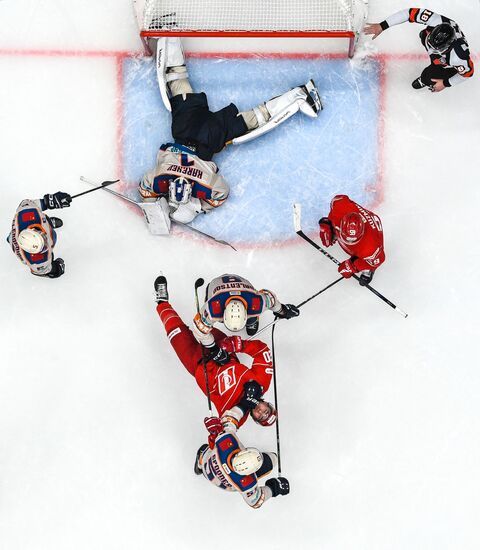 Russia Ice Hockey Kontinental League Spartak - Dragons