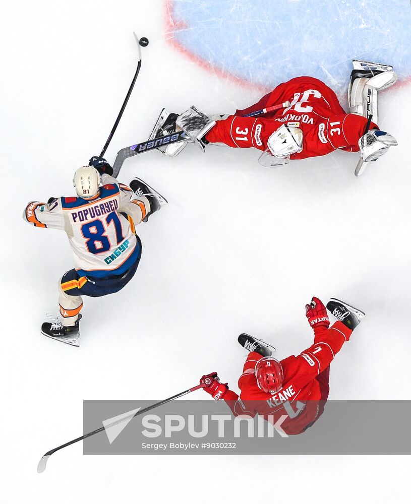 Russia Ice Hockey Kontinental League Spartak - Dragons