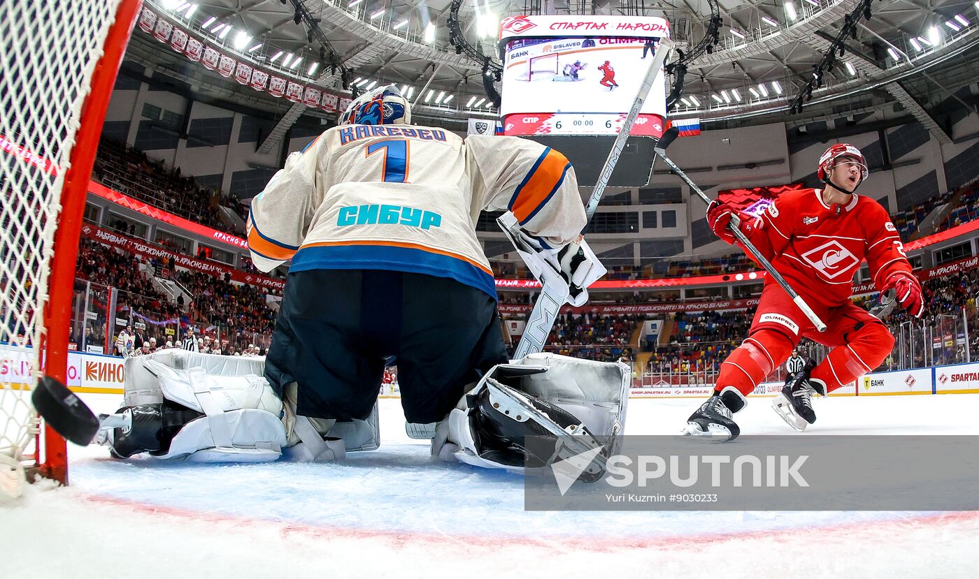 Russia Ice Hockey Kontinental League Spartak - Dragons