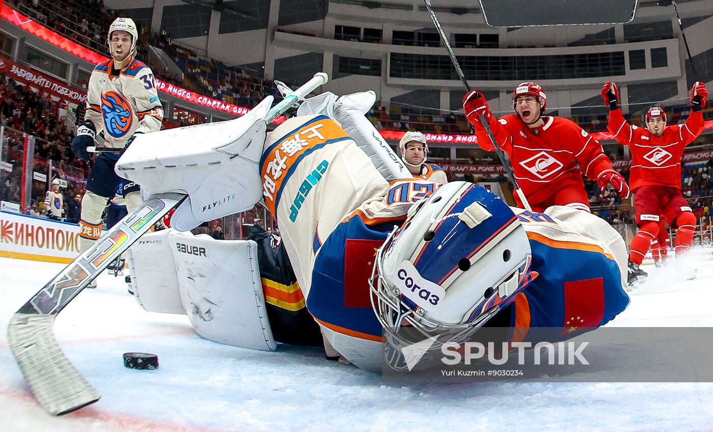 Russia Ice Hockey Kontinental League Spartak - Dragons