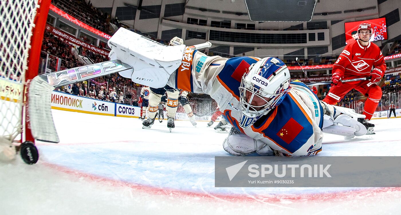 Russia Ice Hockey Kontinental League Spartak - Dragons