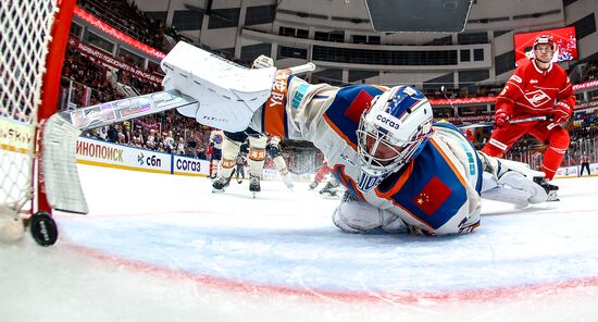 Russia Ice Hockey Kontinental League Spartak - Dragons