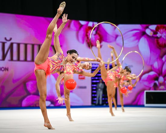 Russia Rhythmic Gymnastics Top Gymnasts Cup