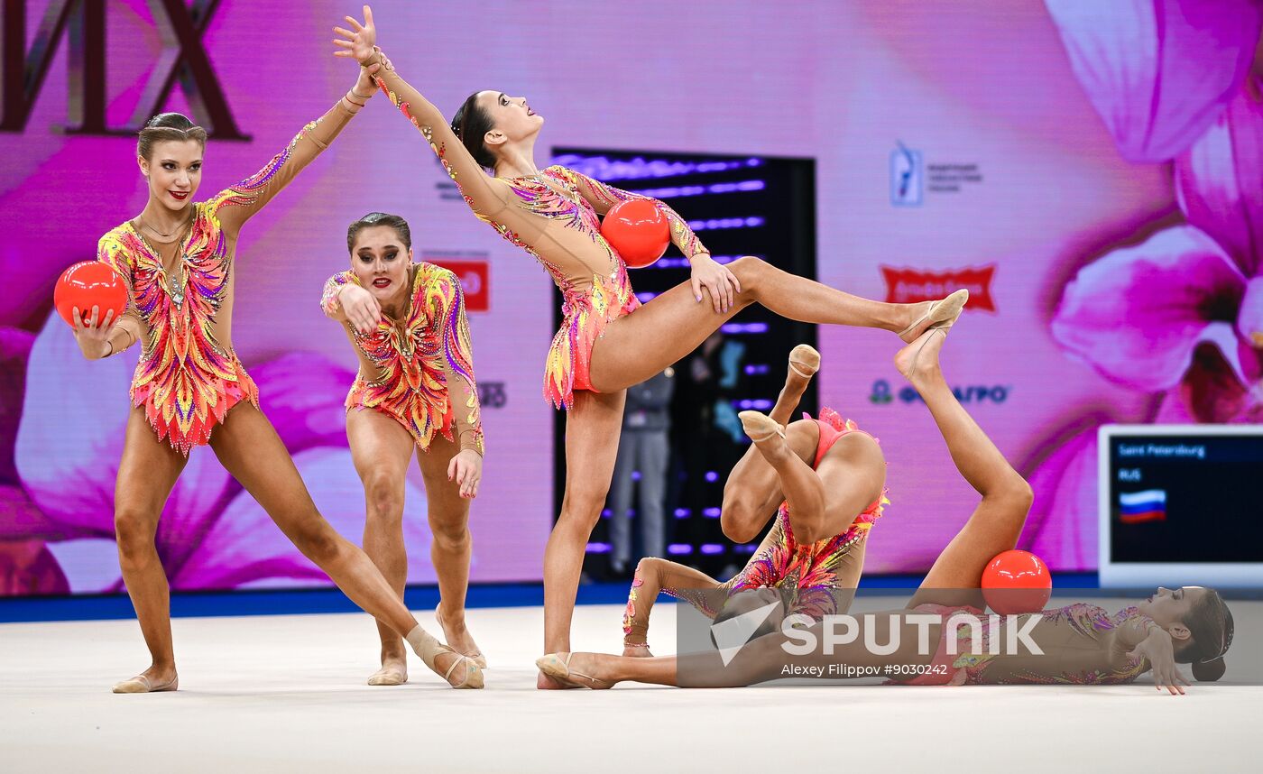 Russia Rhythmic Gymnastics Top Gymnasts Cup