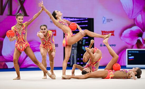 Russia Rhythmic Gymnastics Top Gymnasts Cup