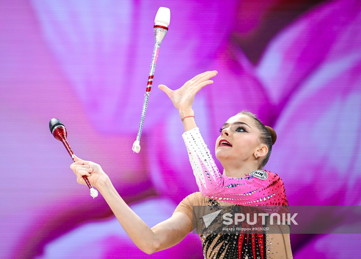 Russia Rhythmic Gymnastics Top Gymnasts Cup