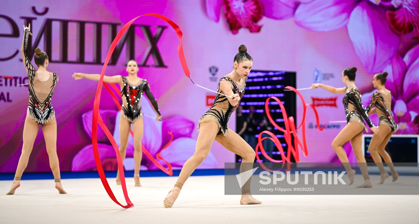 Russia Rhythmic Gymnastics Top Gymnasts Cup