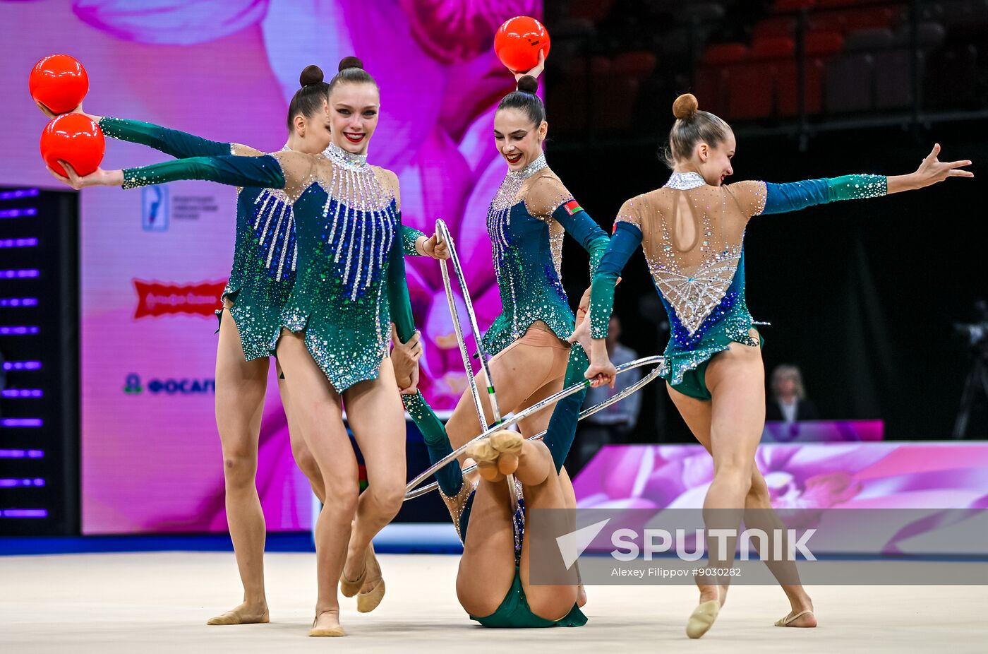 Russia Rhythmic Gymnastics Top Gymnasts Cup