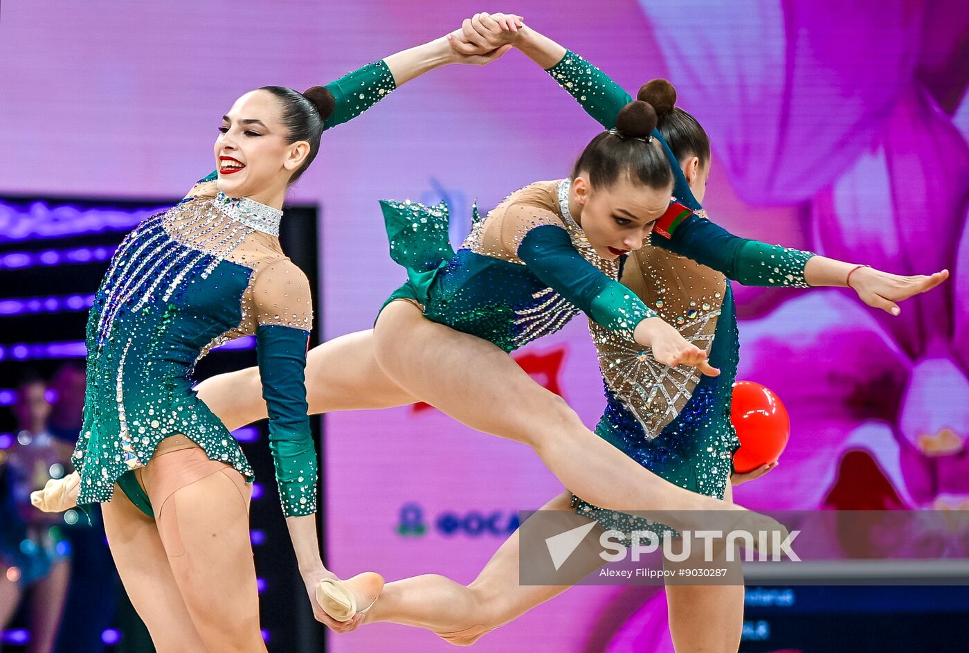 Russia Rhythmic Gymnastics Top Gymnasts Cup