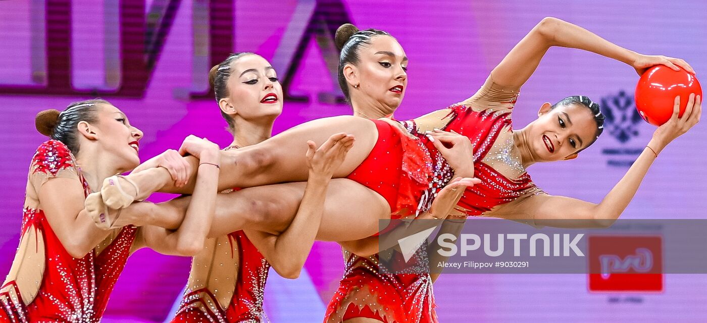 Russia Rhythmic Gymnastics Top Gymnasts Cup