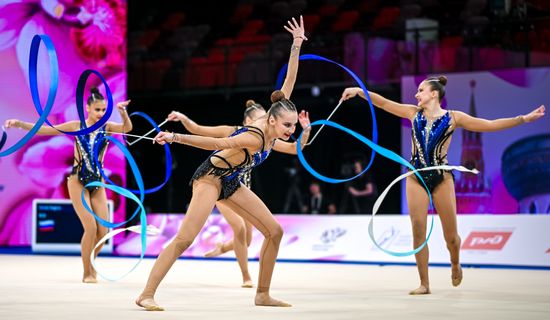 Russia Rhythmic Gymnastics Top Gymnasts Cup