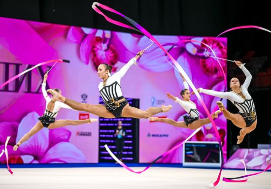 Russia Rhythmic Gymnastics Top Gymnasts Cup