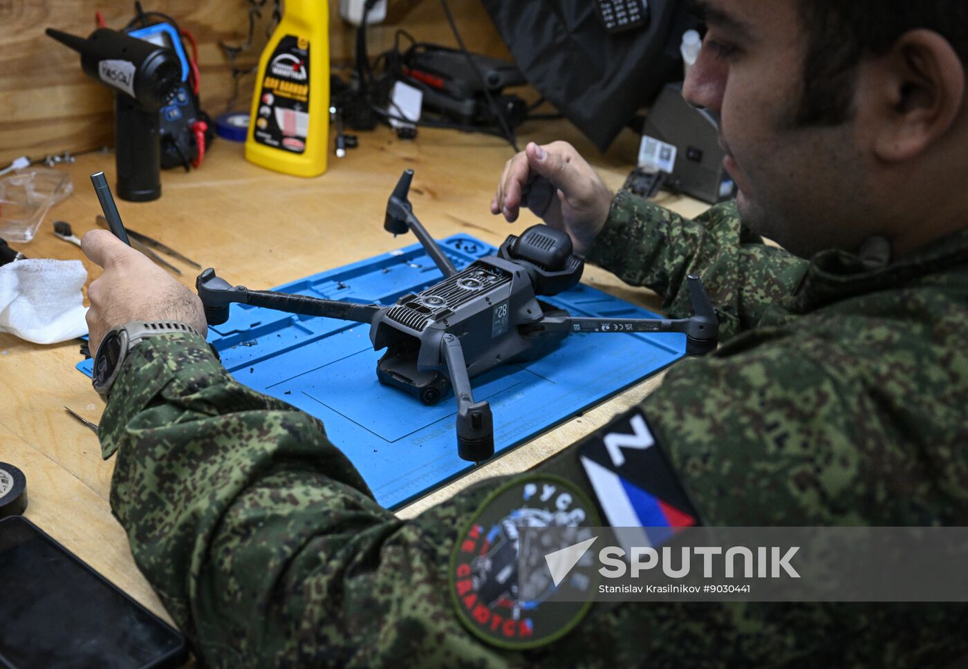 Russia Ukraine Military Operation UAVs